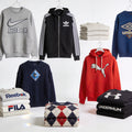 Lot pulls sweats marque Nike Adidas Reebok Fila seconde main grade AB - grossiste B2B e-Resell