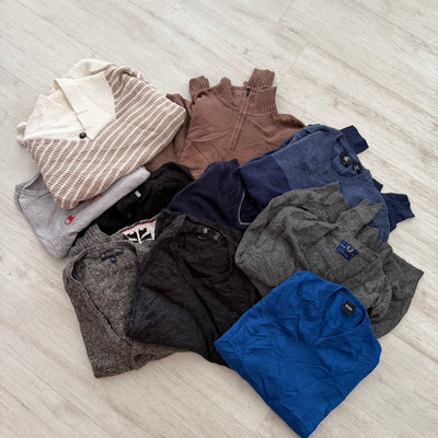 Mix Pulls Simples Marques — Lot de 20 pièces