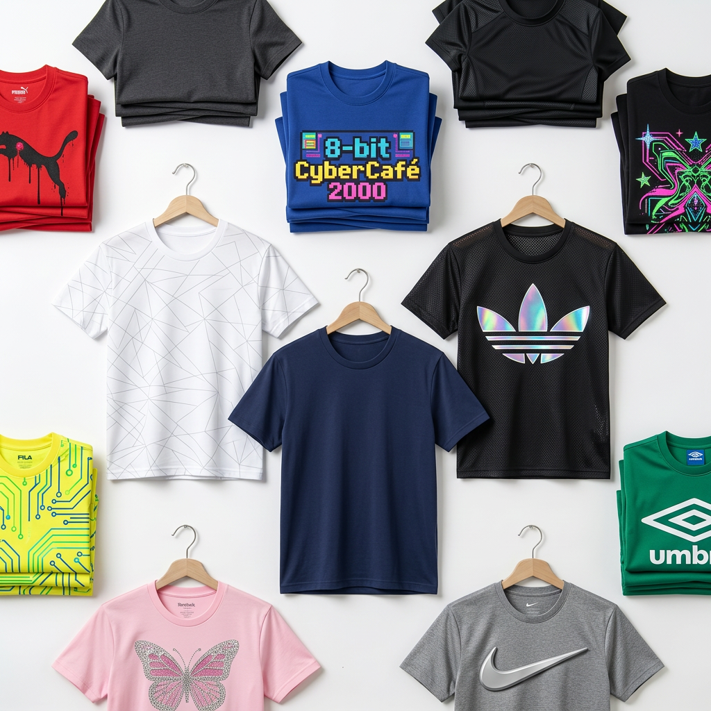 Lot 50 t-shirts mix marques Adidas Nike Puma Umbro seconde main grade AB - grossiste B2B revendeurs